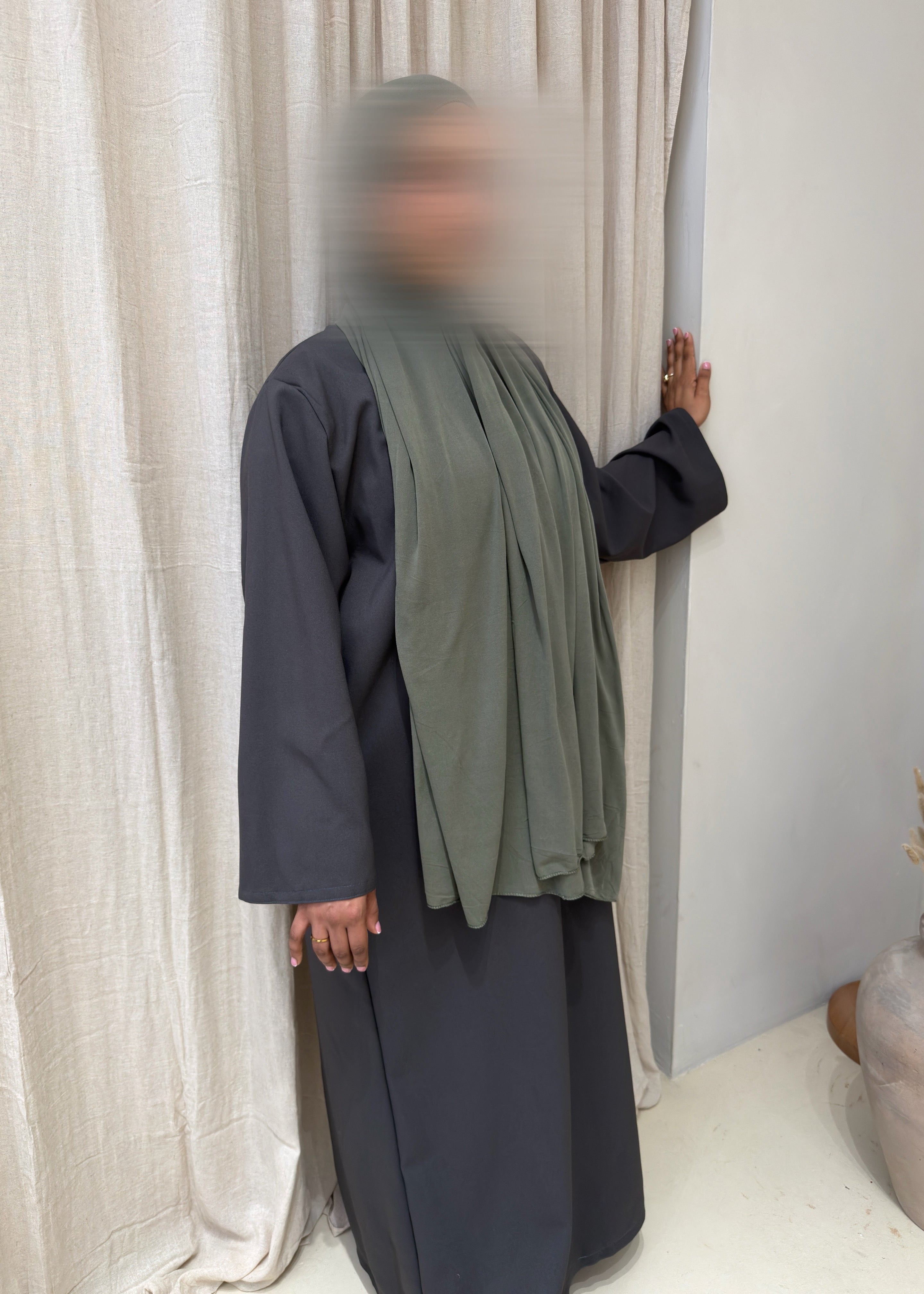 Classic Grey Haze F/W Abaya