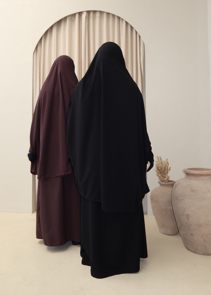 Aubergine Jilbab