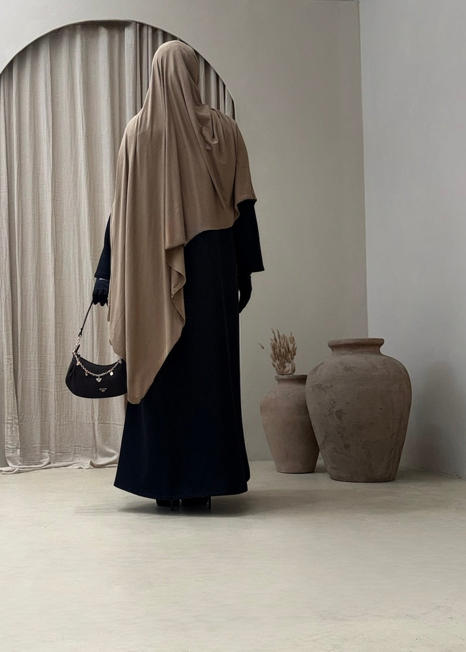 Classic Pure Noir F/W Abaya