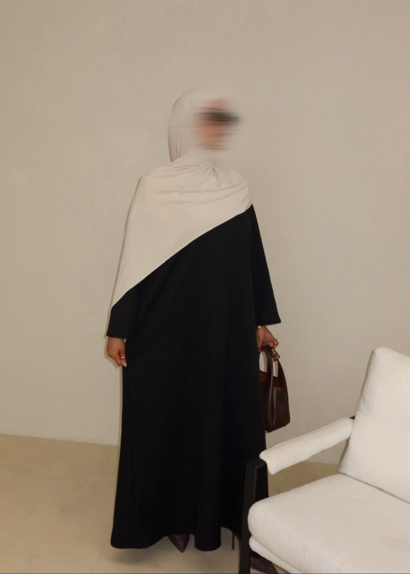 Classic Pure Noir F/W Abaya