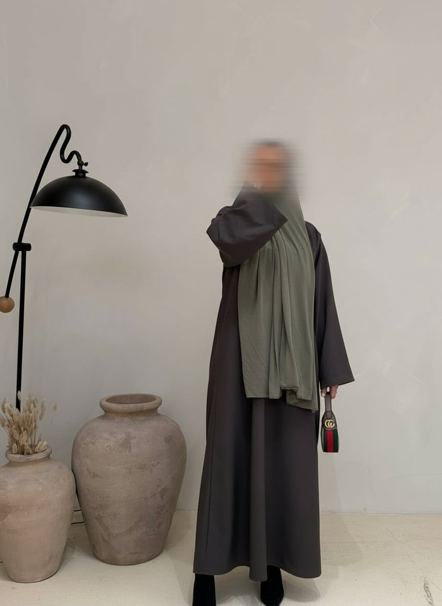 Classic Grey Haze F/W Abaya